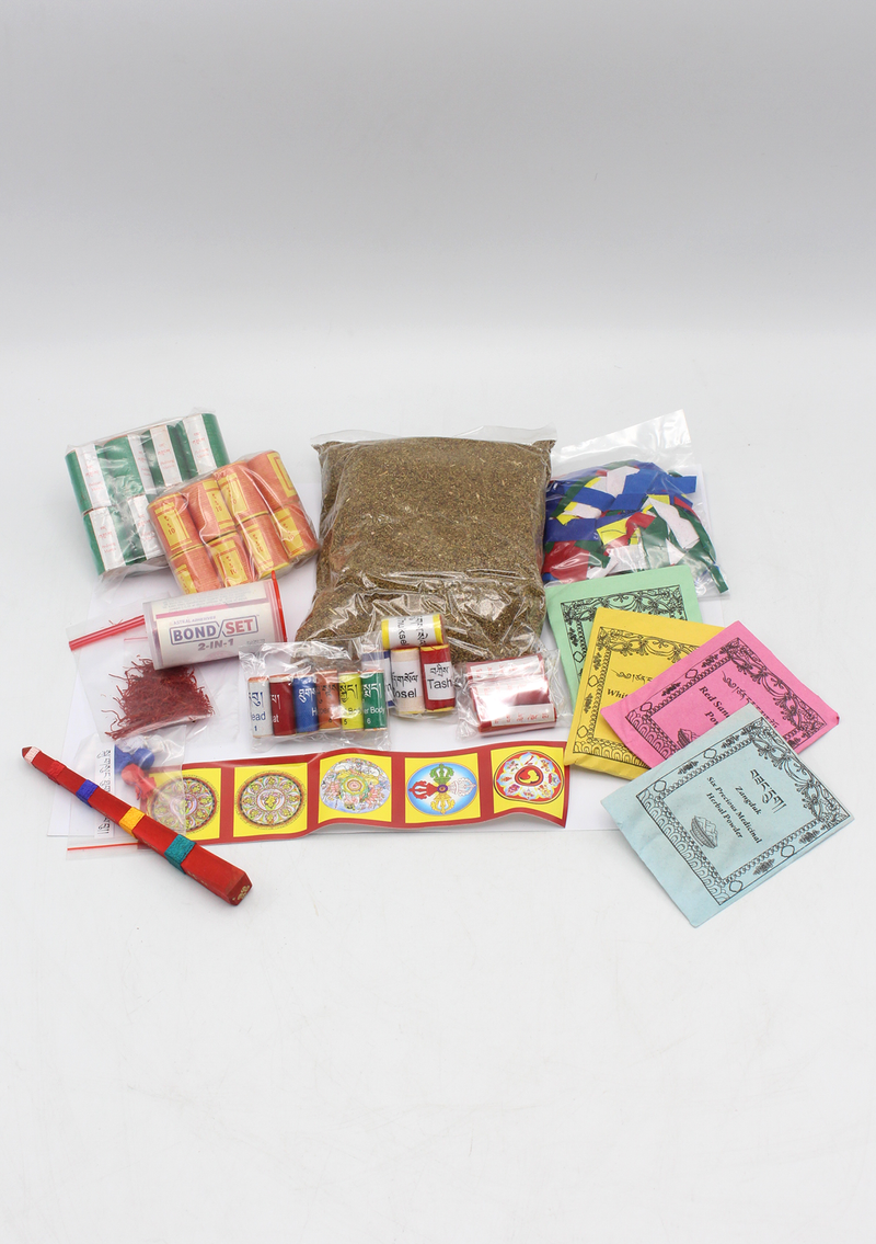 Mantra and religious holy substances for filling of Buddhist statues - Guru 8" H