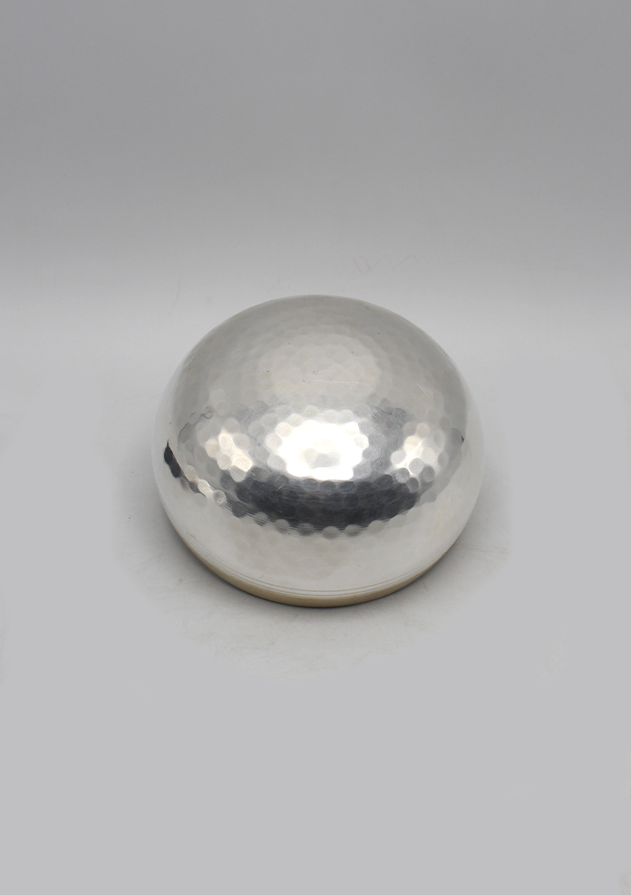 Silver  Plated Singing Bowl 4"