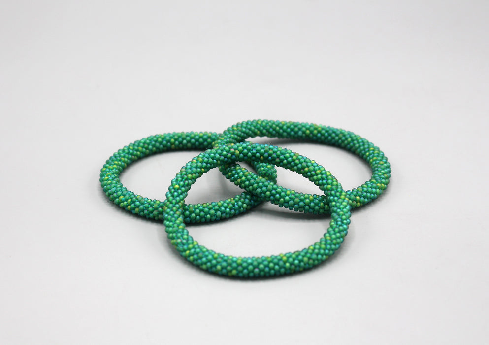 Green Roll on Unisex Bracelet