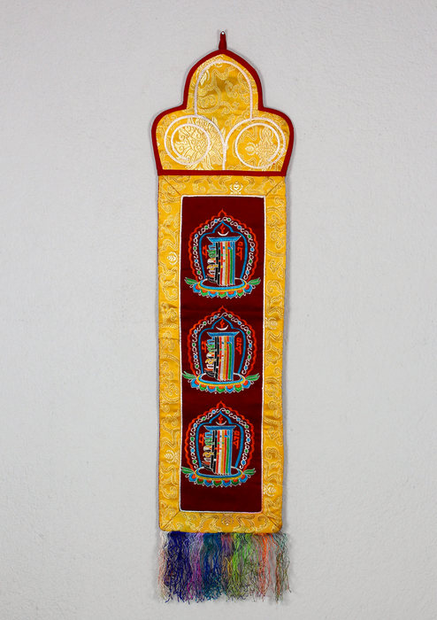 Kalachakra Brocade Wall Hanging