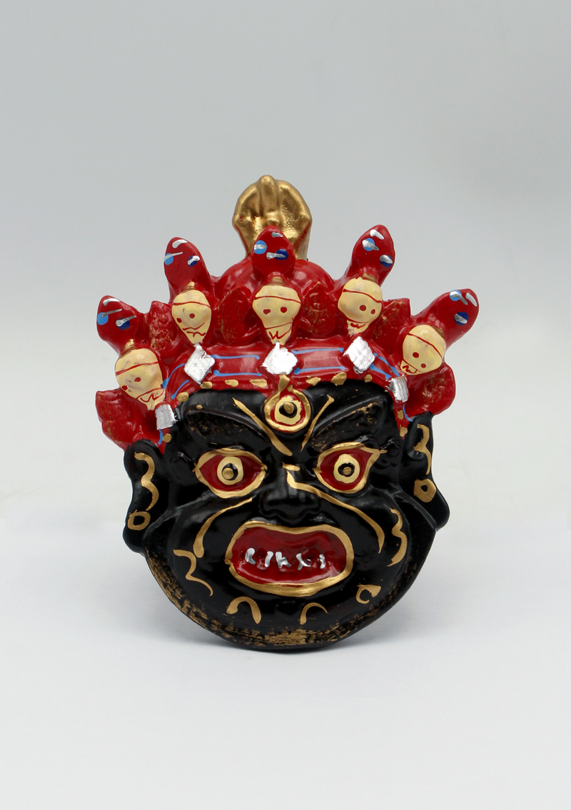 Hand-Painted Mahakala Fridge Magnet