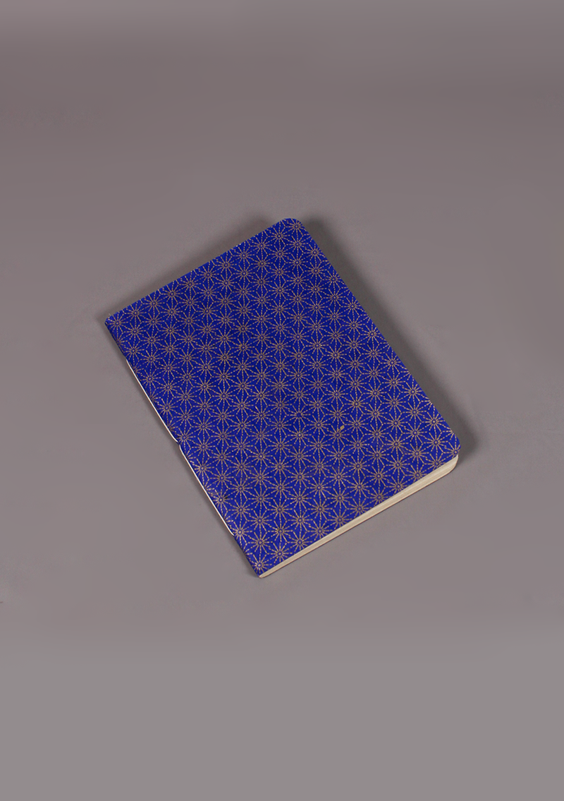 Calico Flower Design Printed Lokta Paper Journal