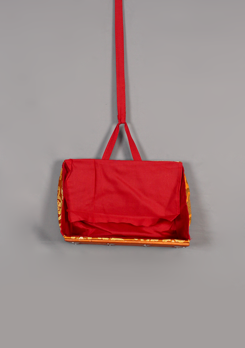 Handmade Brocade Ritual Wall Hanging Rack