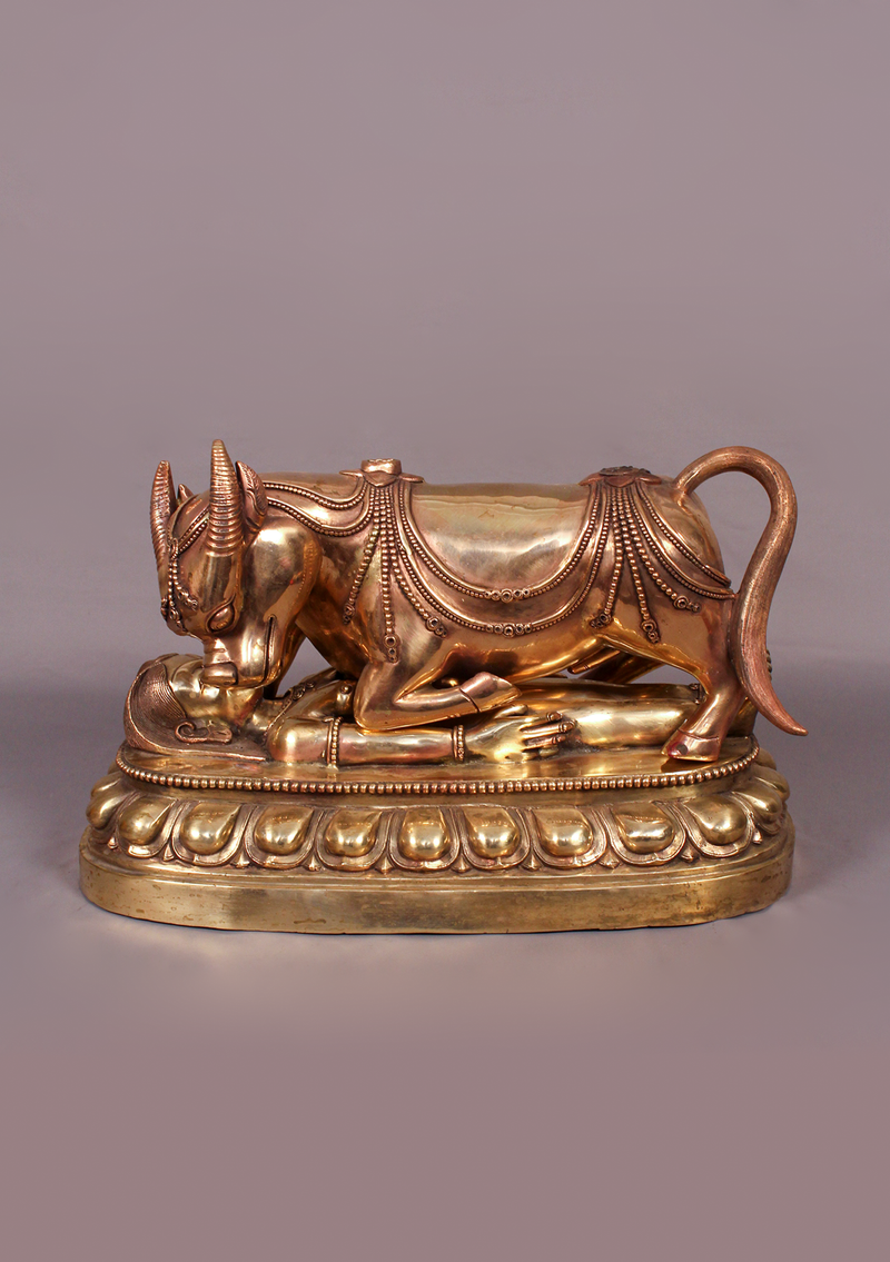 Masterpiece Copper Yamantaka Statue 23" H