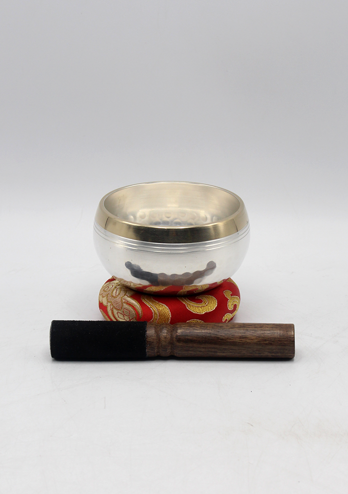 Silverplated  Singing Bowl 3"