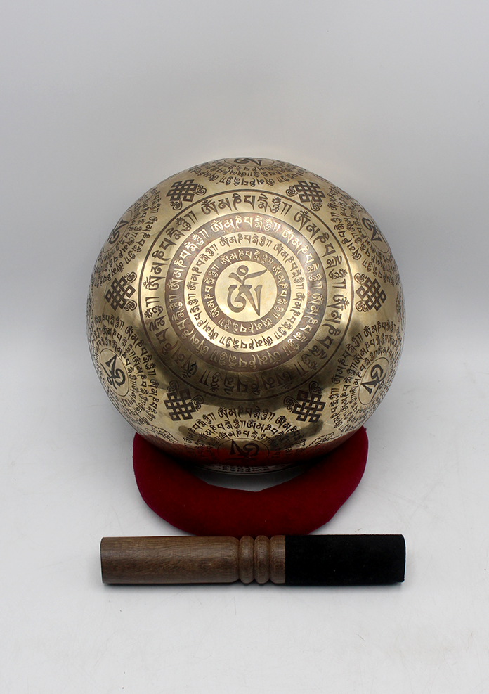 Avalokiteshvara Bodhisattva Singing Bowl 8"