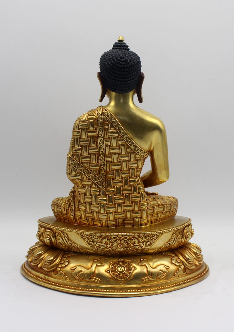Masterpiece 24 K Gold Amitabha Buddha Statue