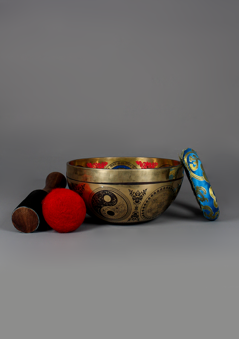 Shiva HandPainted Singing Bowl 7"