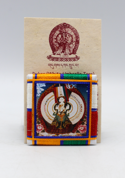 White Umbrella Tara Protection Amulet
