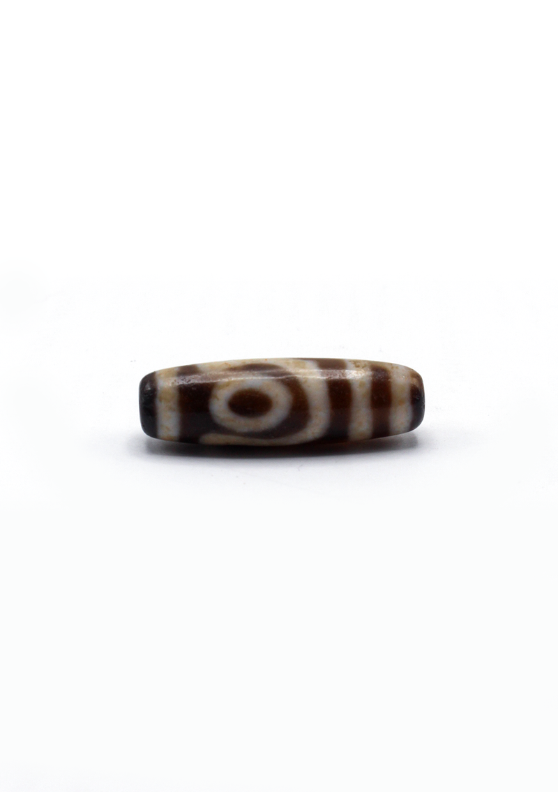 Tibetan Two-Eyed Dzi Bead