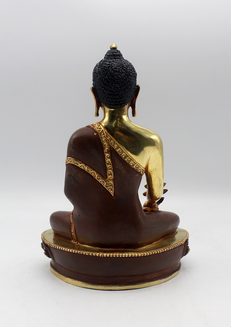 Gold Plated Medicine Buddha Statue