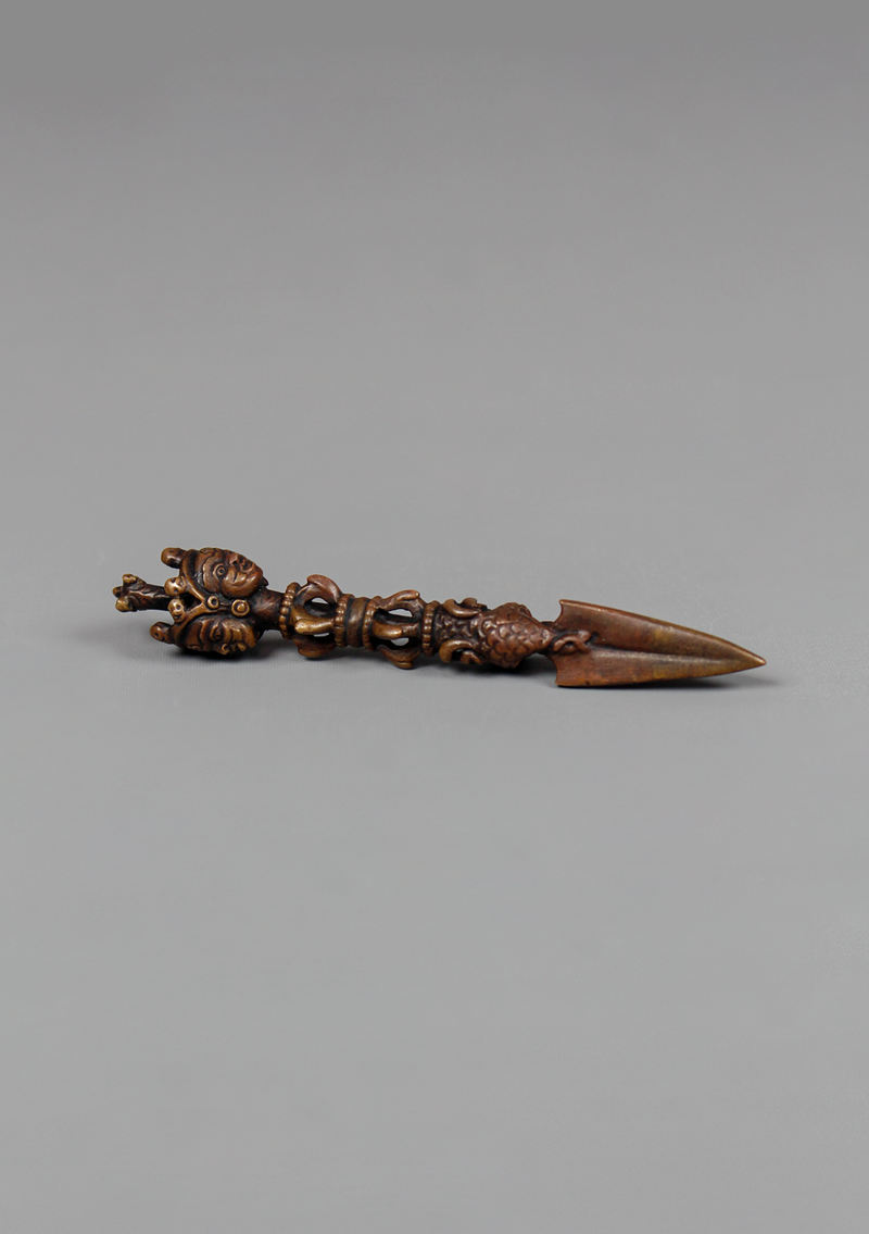 Copper Vajra Phurba/Dagger 7.5cm