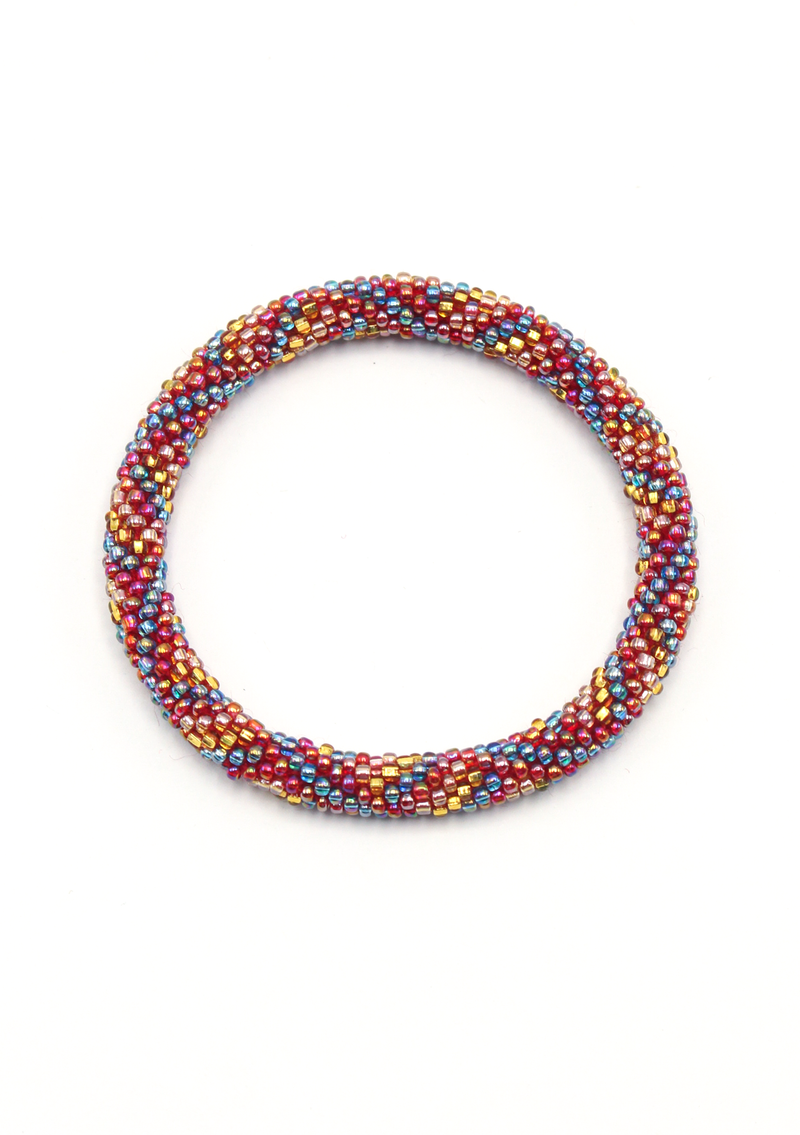 Machhapuchhare  Roll on Beads Bracelet Gift Set of 3 in Eco-Friendly Jewelry Box