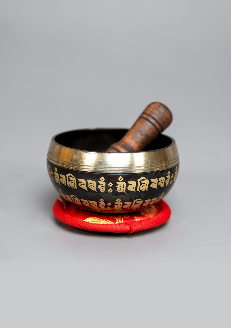 Tibetan OM Singing Bowl
