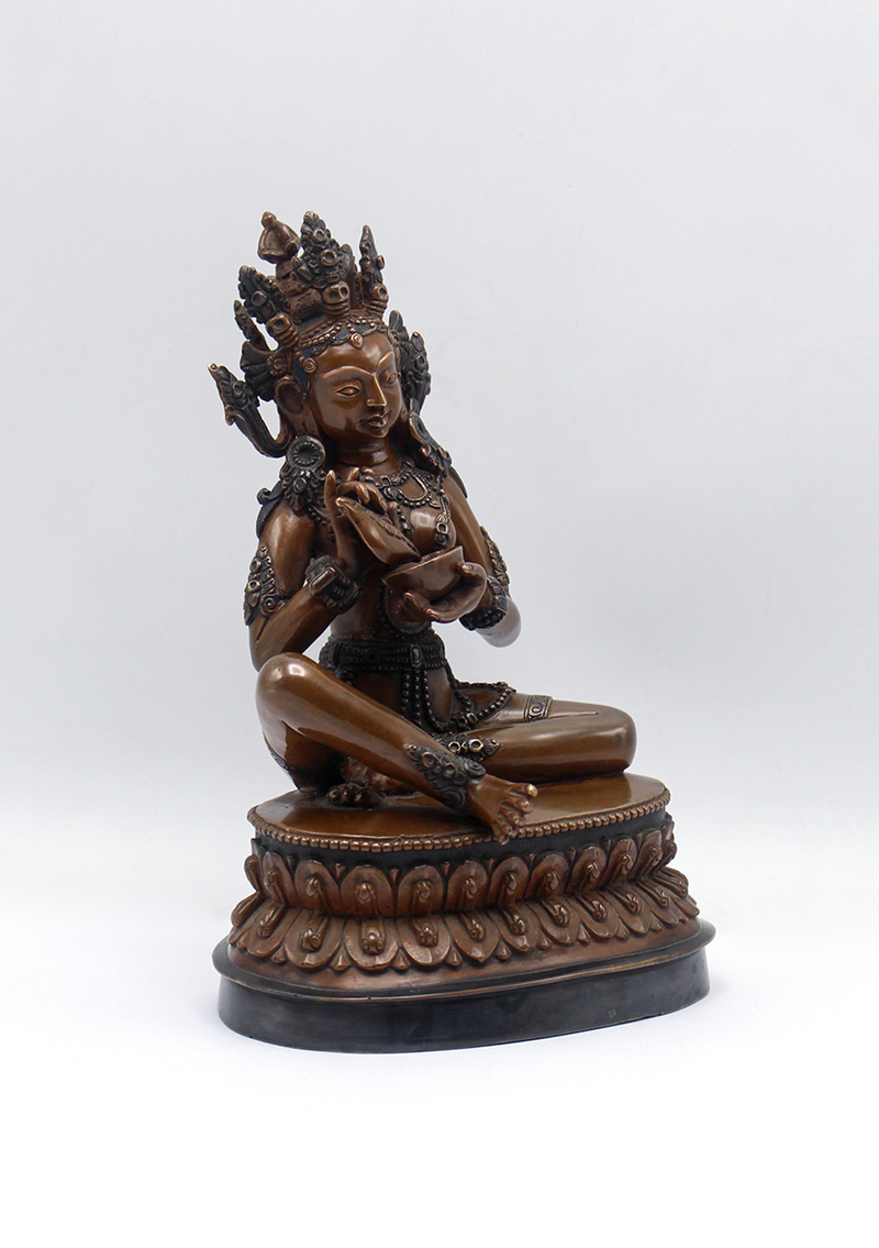 Masterpiece Copper Vajrayogini Statue – 8” | Handcrafted in Nepal
