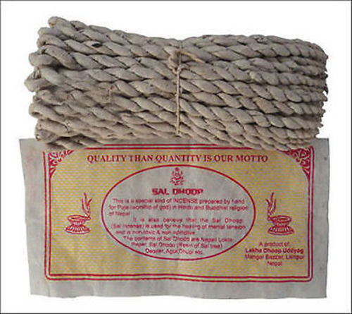 Himalayan Juniper and Sal Dhoop Rope Incense