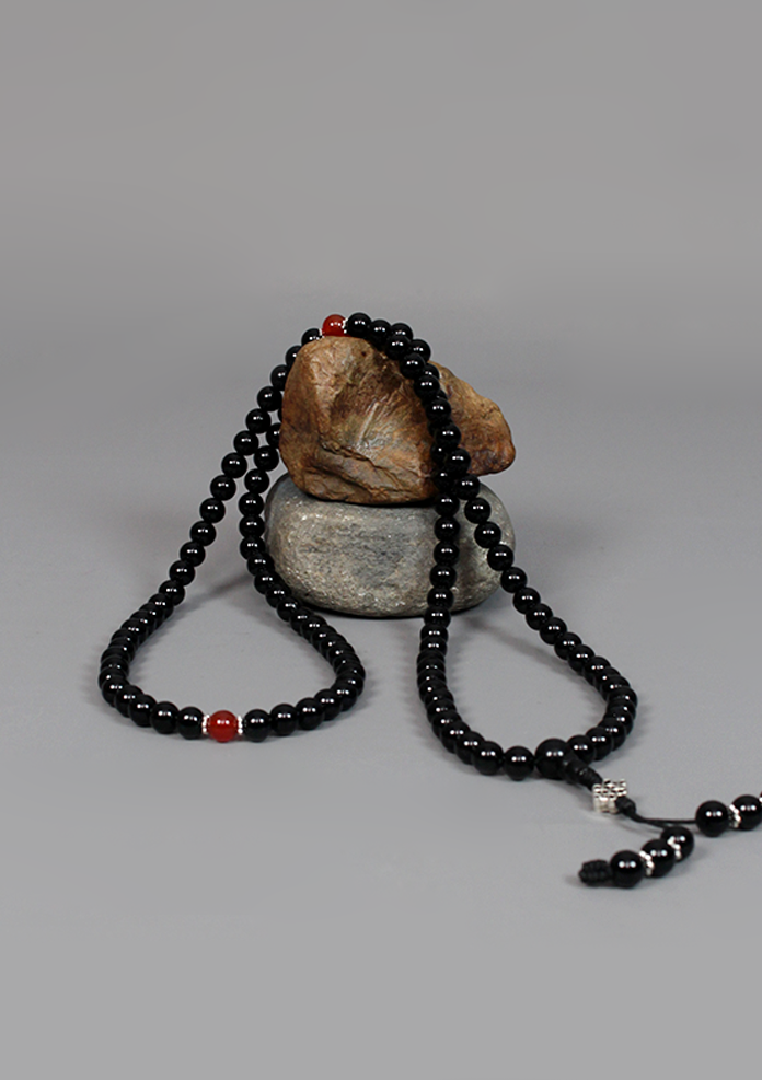 Black Onyx 108 Beads Prayer Mala