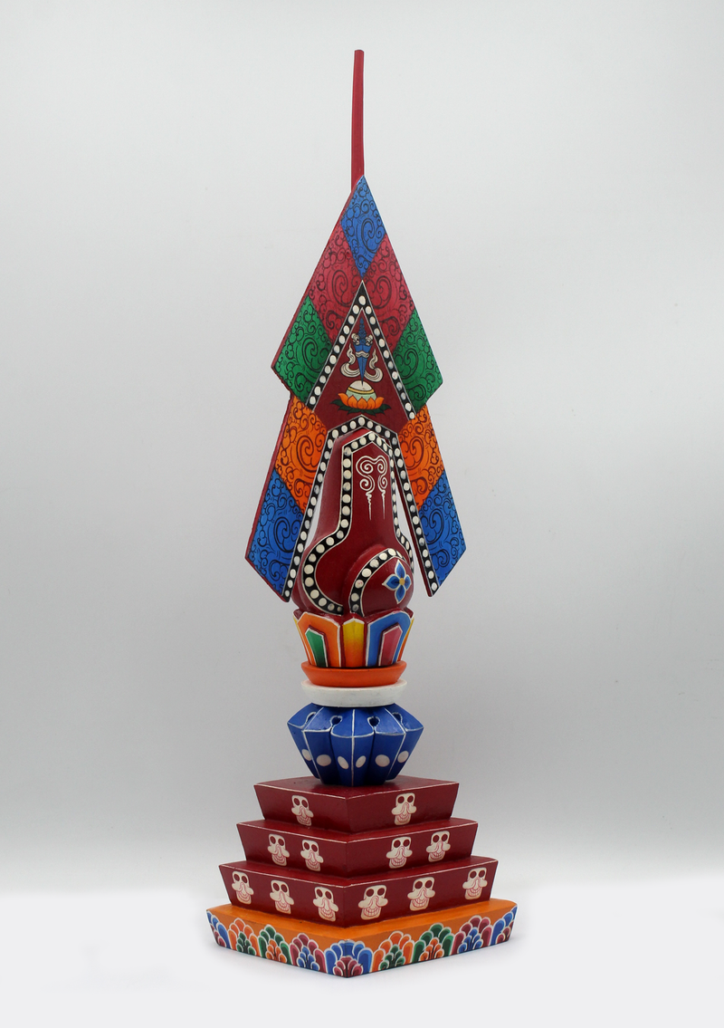 Handpainted Buddhist Ritual Torma Set