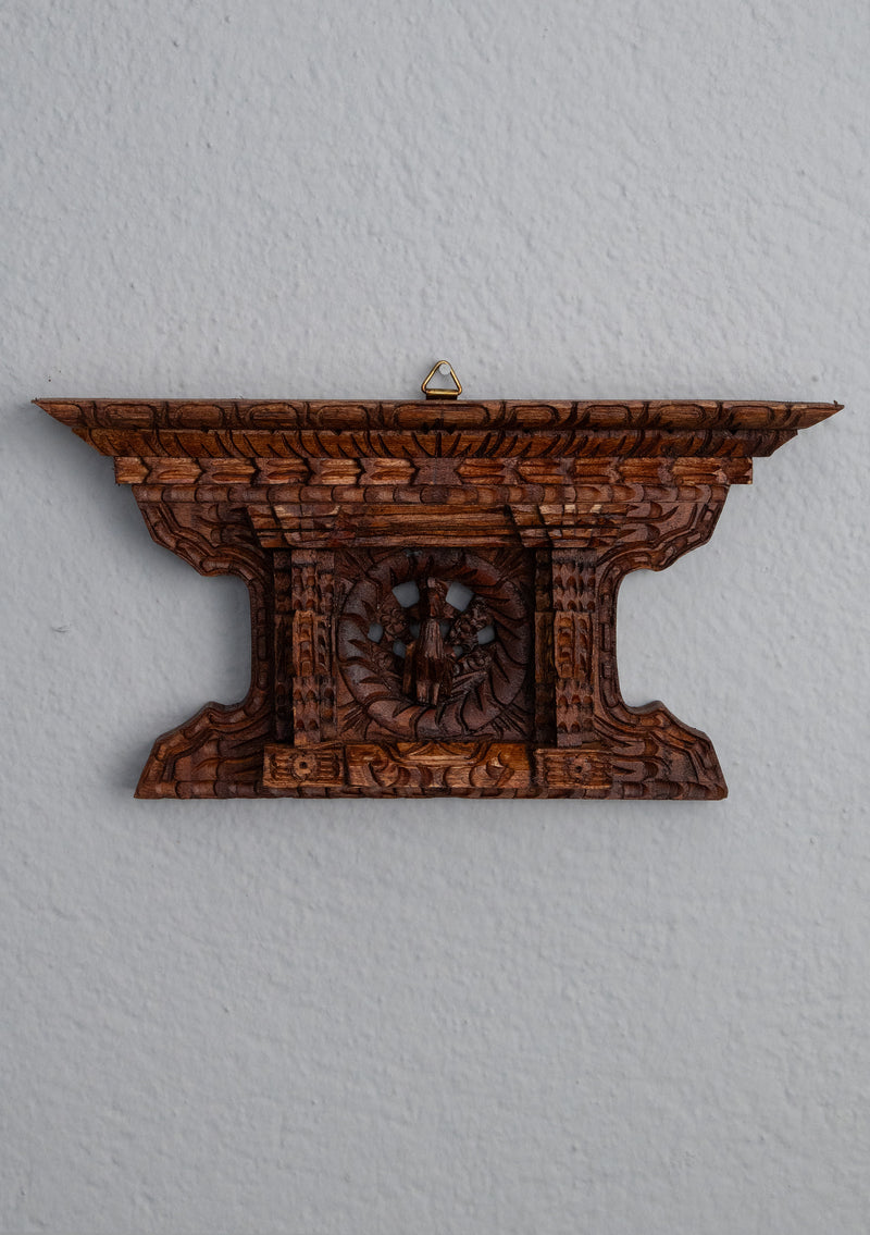 Exquiste Peacock Wooden  Window Handcrafted Heritage of Bhaktapur