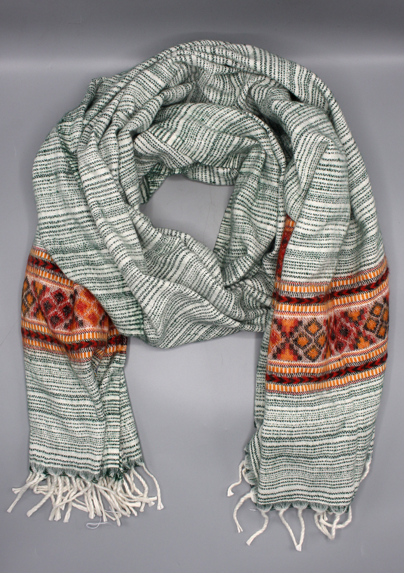 Nepali Hand Loomed Nazakat Woolen Shawl
