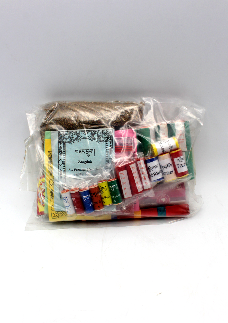 Mantra and religious holy substances for filling of Buddhist statues - Guru 8" H