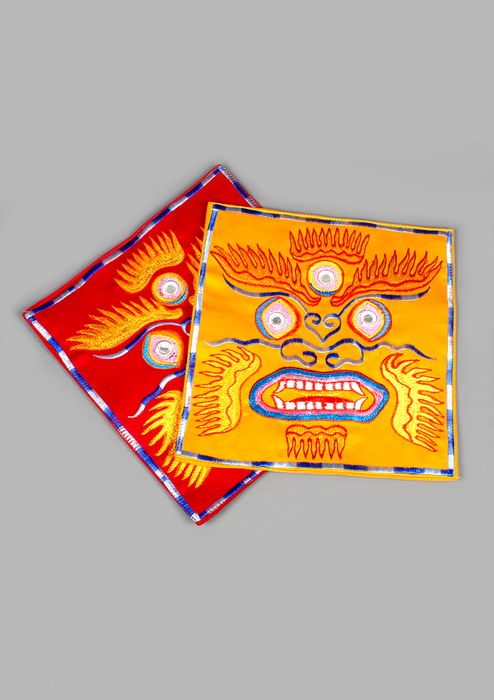 Mahakala Embroidery Altar Cloth