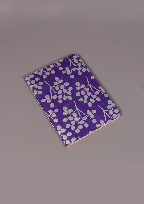 Flowers Printed Lokta Paper Journal