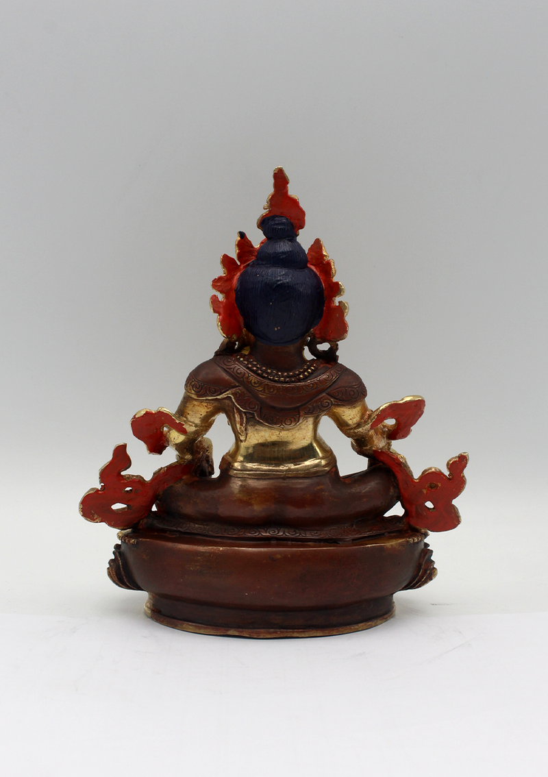 Kubera God of Wealth 24K Gold Statue