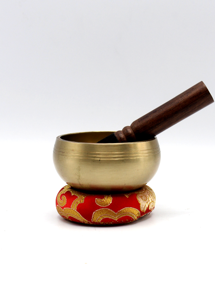Singing Bowl with Christian Symbols
