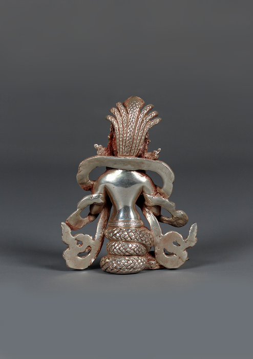 Sterling Silver 925 Nag Kanya Statue 9 cm