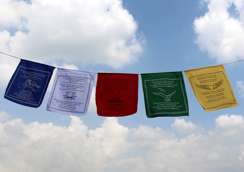 Tashi Delek Tibetan Cotton Prayer Flags