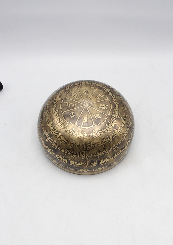 Tibetan Flower of Life Singing Bowl 6"