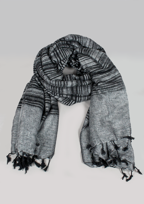 Handloomed Stripes Yak Wool Blanket