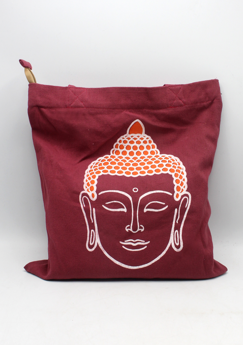 Cotton Buddha Printed Tote Bag