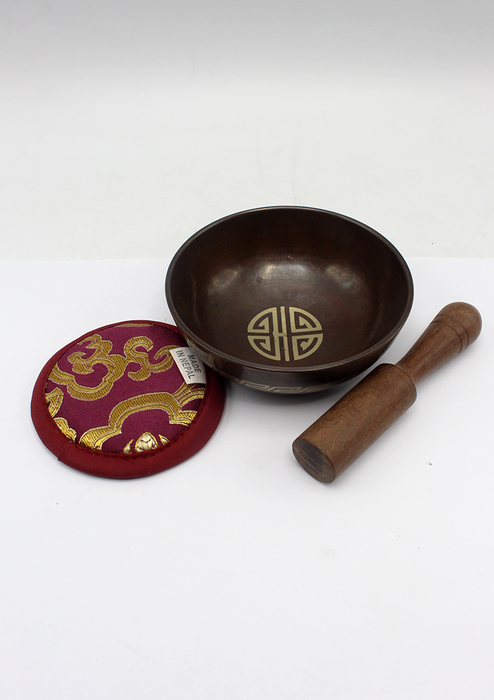 Longevity Tibetan Singing Bowl  For Well-Being- Gift Box