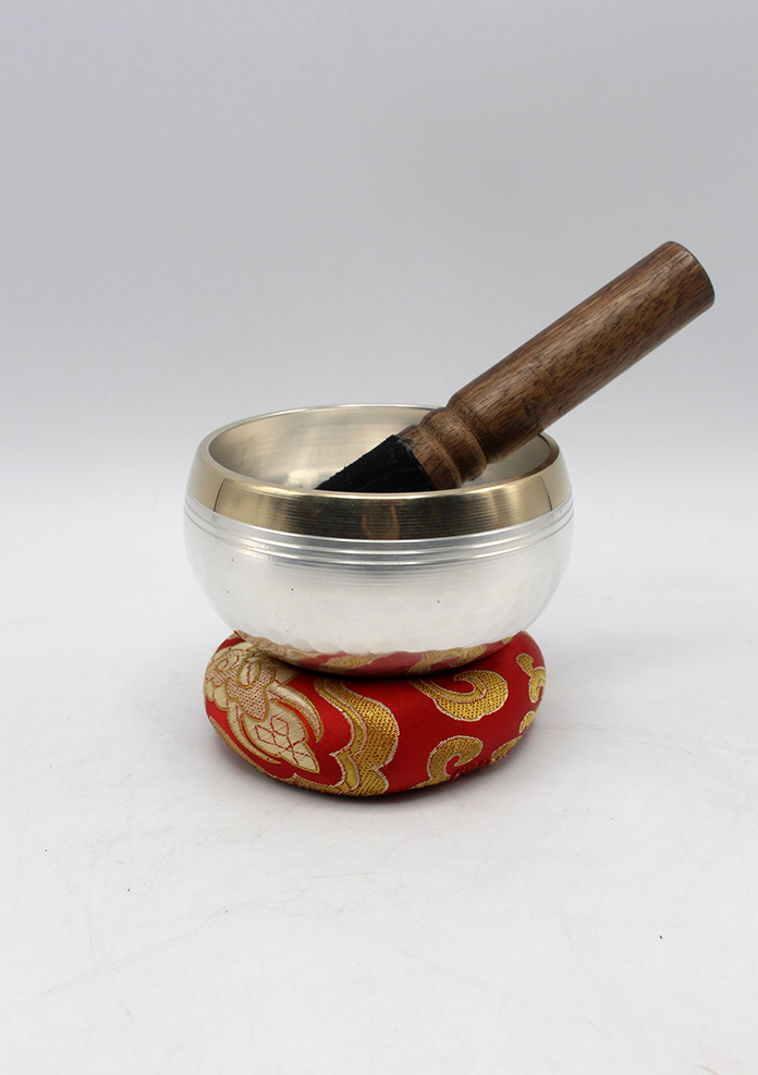 Silverplated  Singing Bowl 3"