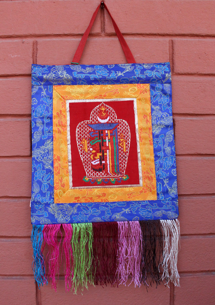 Tibetan Lukcy Symbol Wall Hanging Banner