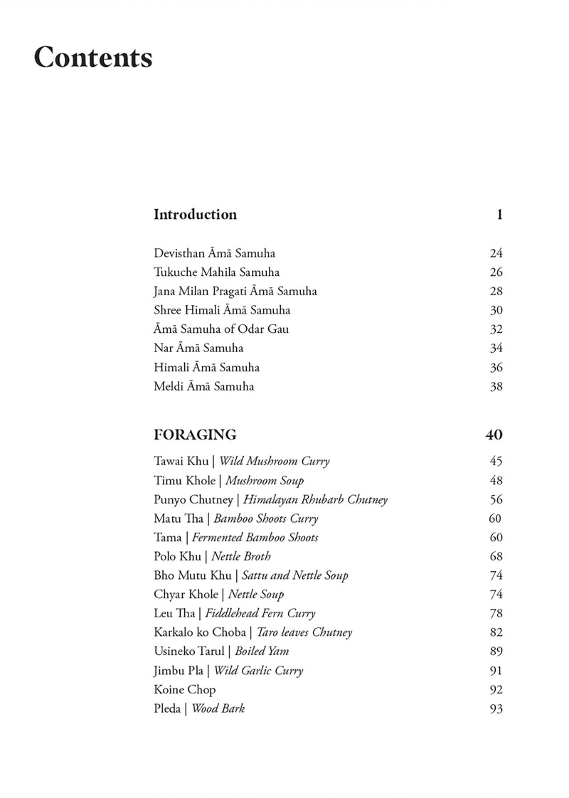 The Lekhali Cookbook : Indigenous Food Heritage from the Highlands of Nepal