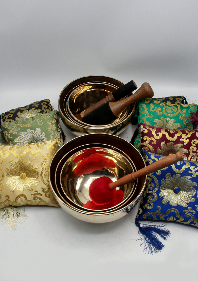 Seven Chakra Singing Bowls Set