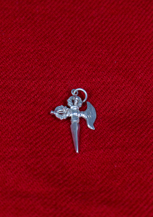 Sterling Silver Vajra Kartika Pendant