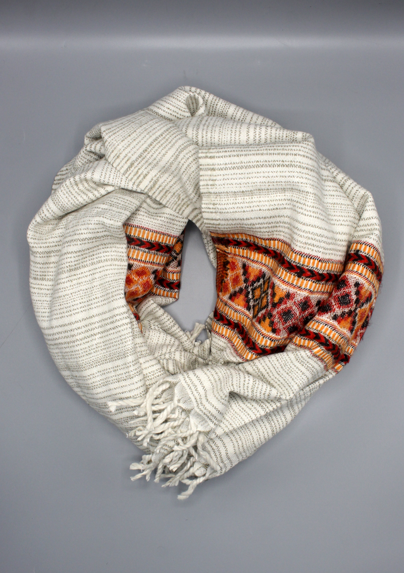 Nepali Hand Loomed Nazakat Woolen Shawl