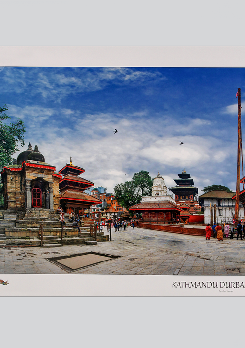 Kathmandu Durbar Square Panaromic Poster