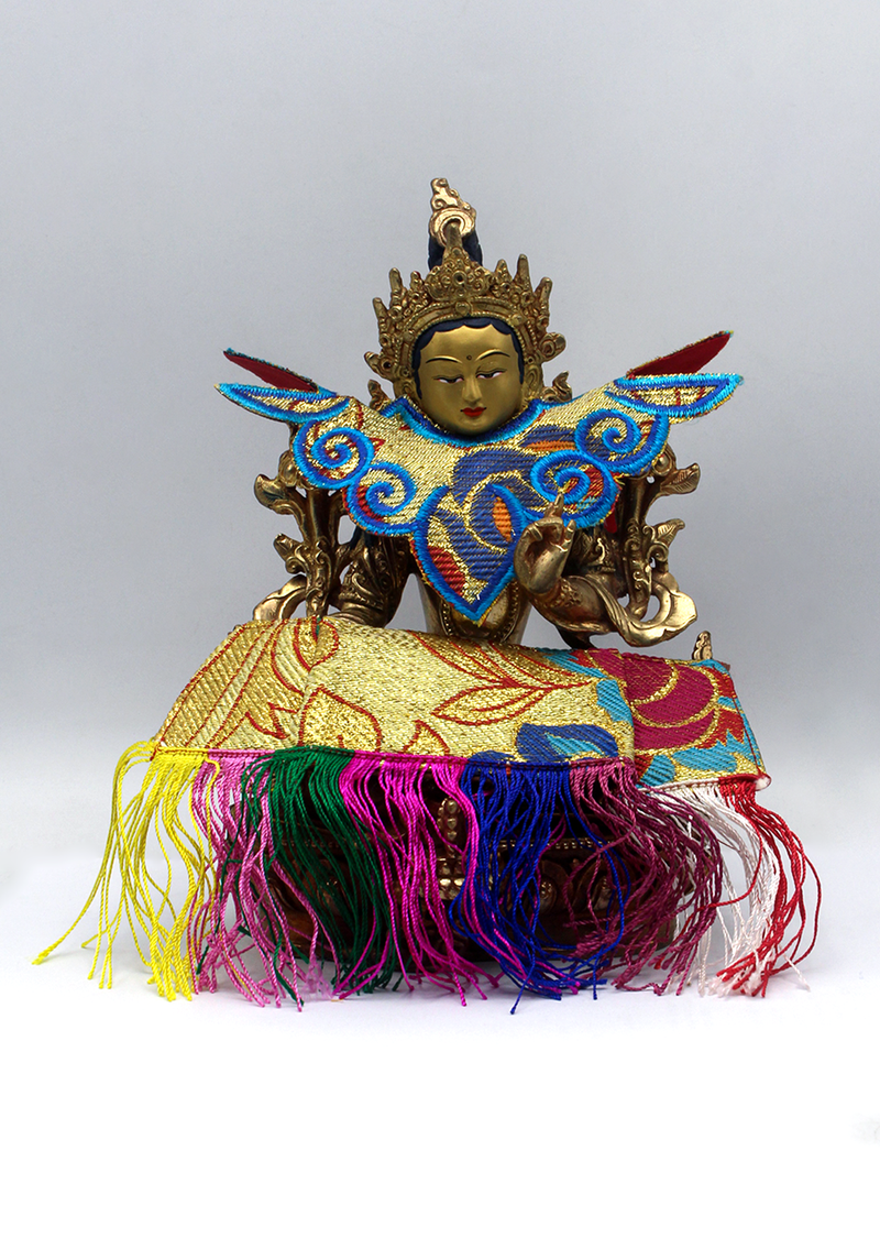 Tara Statue Brocade Cover Cloth