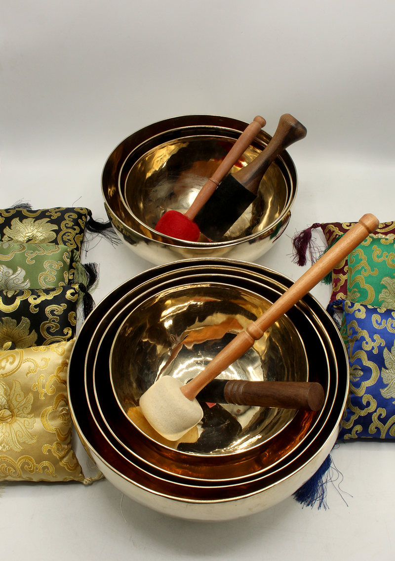 Seven Chakra Tuned Singing Bowls