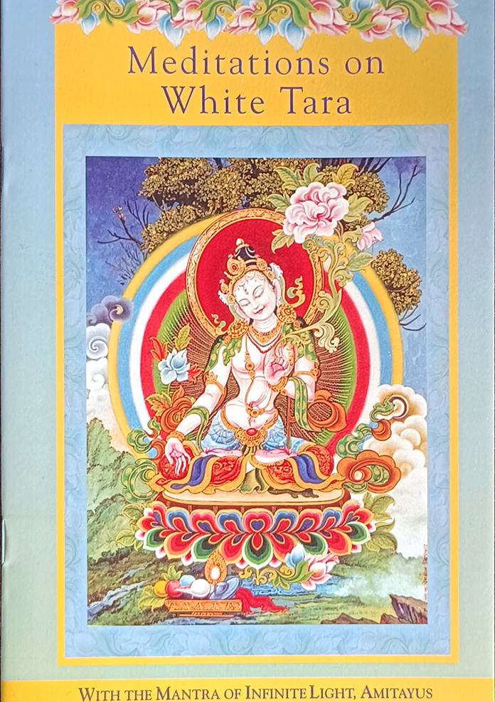 Meditation on White Tara With The Mantra of Infinite Light Buddha, Amitayus