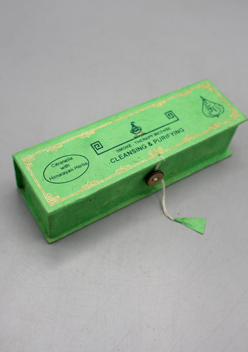 Smoke - Therapy Citronella with Himalayan Herbs Cleansing and Purifying Incense