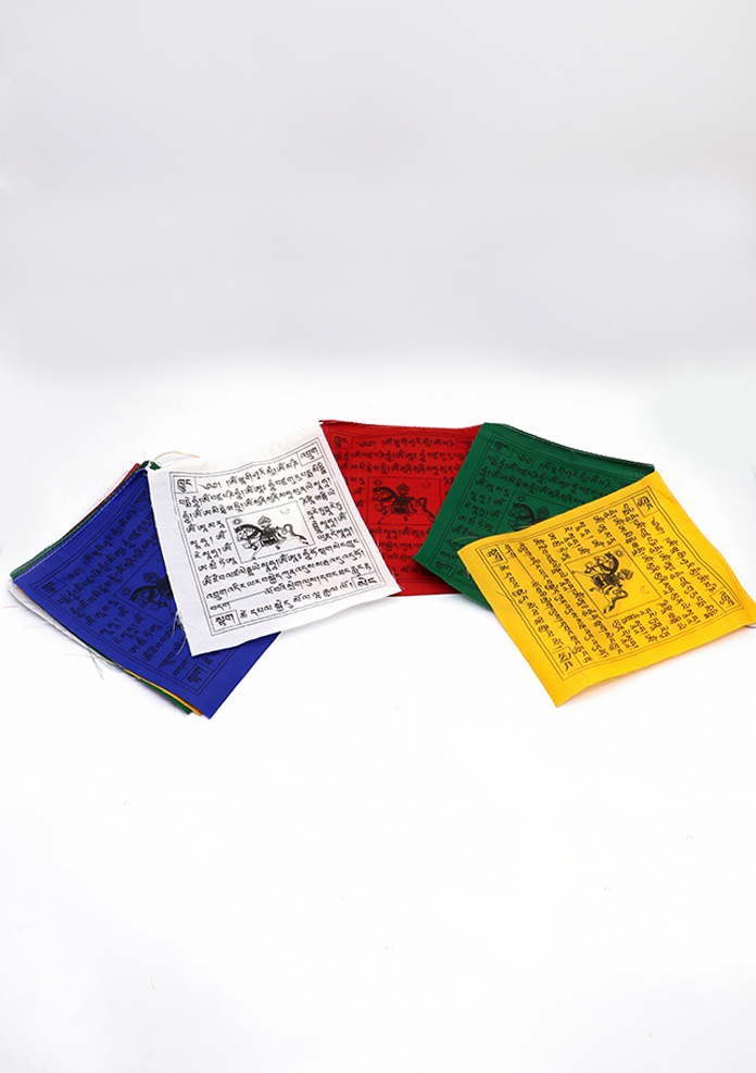 Tibetean Wind Horse Prayer Flags Set of 5 rolls