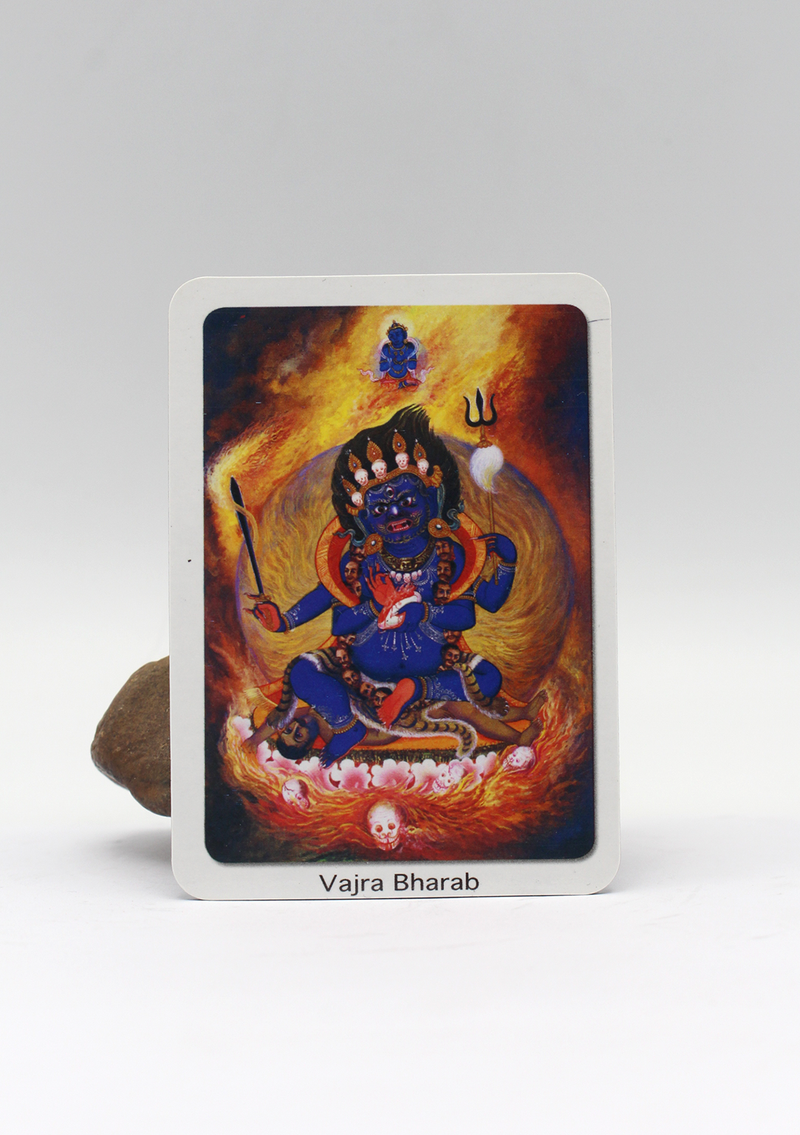 Vajra Bhairav Fridge Magnet
