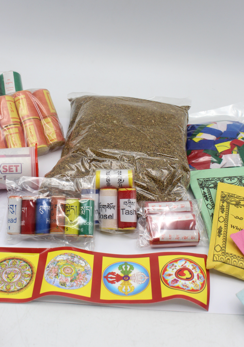 Mantra and religious holy substances for filling of Buddhist statues - Guru 8" H