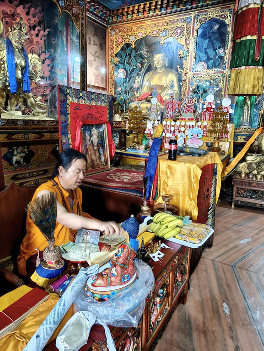 BLESSING CEREMONY FOR YOUR STATUE  & THANGKA PAINTINGS